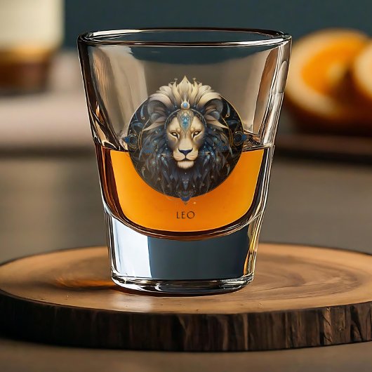 Zonneteken Modern Astrologie Symbool Naam Fantasy  Shot Glas