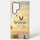 Zonnetelefoondraagtas Samsung Galaxy Hoesje (Achterkant)