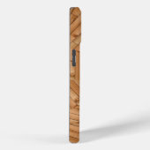 Zonneterras - Lichte Houten Pinwheel Swirl Case-Mate iPhone Case (Achterkant / Rechts)