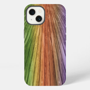 Zonneterras - Tropische Houten Bordes Case-Mate iP iPhone 13 Hoesje