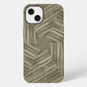 Zonneterras - Verweerde Houten Sterexplosie iPhone 13 Hoesje