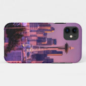 Zonnetijd achter Seattle skyline van Kerry Park. Case-Mate iPhone Case (Achterkant (horizontaal))