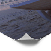 Zonnetijd en Zee Poster (Hoek)