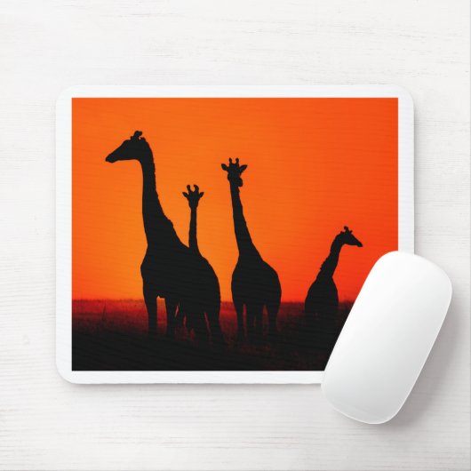 Zonnetijd in Afrika Muismat (Met muis)