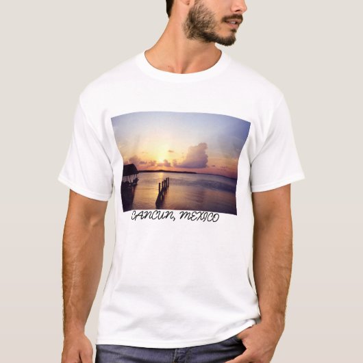 Zonnetijd in Cancun T-Shirt (Voorkant)