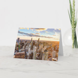 Zonnetijd in Chicago Kaart