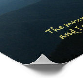 Zonnetijd in de Smokies: Mtns bellen/Muir Poster (Hoek)