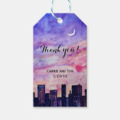 Zonnetijd in de stad cadeaulabel (Voorkant)