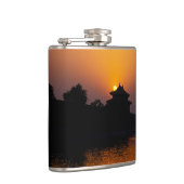 Zonnetijd in de verboden stad - Beijing, China Heupfles (Rechts)