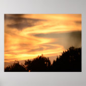 Zonnetijd in het Poster van de bossen (Voorkant)