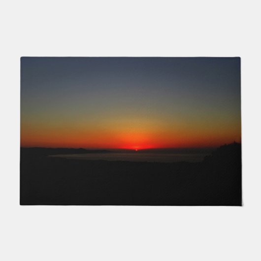 Zonnetijd in het water deurmat (Voorkant)