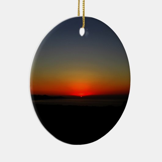 Zonnetijd in het water keramisch ornament (Rechts)