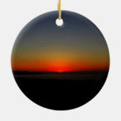 Zonnetijd in het water keramisch ornament (Achterkant)