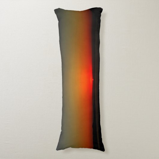 Zonnetijd in het water lichaamskussen (Voorkant Verticaal)