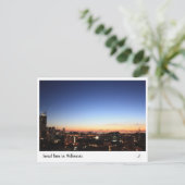 Zonnetijd in Melbourne Briefkaart (Staand voorkant)