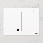 Zonnetijd in Melbourne Briefkaart (Achterkant)