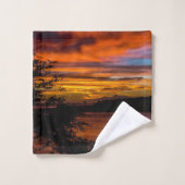 Zonnetijd in Praia, Kaapverdië Bad Handdoek (Wasdoekje)