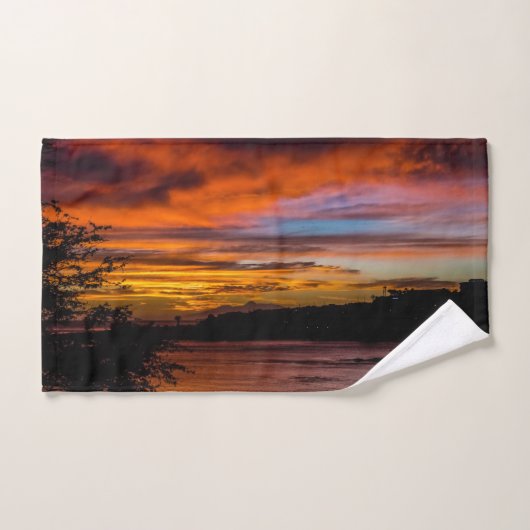 Zonnetijd in Praia, Kaapverdië Bad Handdoek (Handdoek)