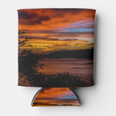 Zonnetijd in Praia, Kaapverdië Blikjeskoeler (Voorkant)