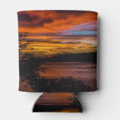 Zonnetijd in Praia, Kaapverdië Blikjeskoeler (Achterkant)