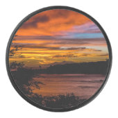 Zonnetijd in Praia, Kaapverdië Hockey Puck (Voorkant)