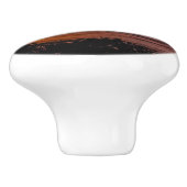 Zonnetijd in Praia, Kaapverdië Keramische Knop (Zijkant)