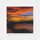 Zonnetijd in Praia, Kaapverdië Servet (Voorkant)