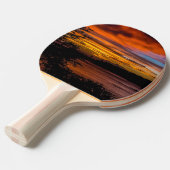 Zonnetijd in Praia, Kaapverdië Tafeltennisbatje (Voorkant Gekanteld)