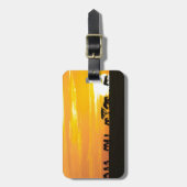 Zonnetijd in Serengeti Bagagelabel (Voorkant verticaal)