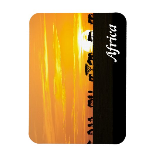 Zonnetijd in Serengeti Magneet (Verticaal)