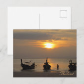 Zonnetijd in Thailand Briefkaart (Voorkant / Achterkant)