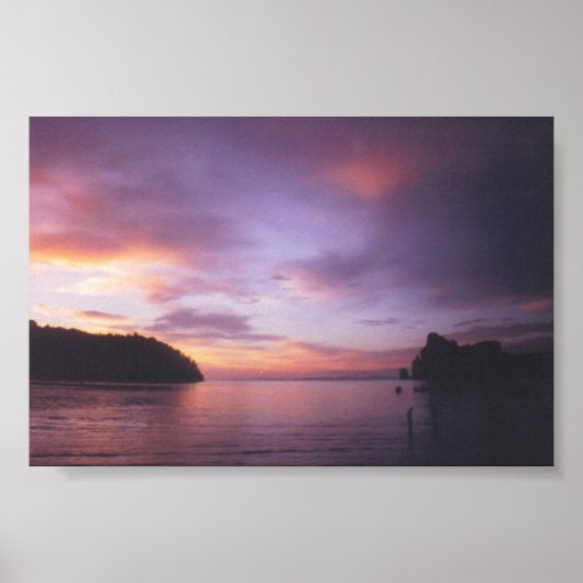 Zonnetijd in Thailand Poster (Voorkant)