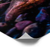 Zonnetijd in Zee Poster (Hoek)