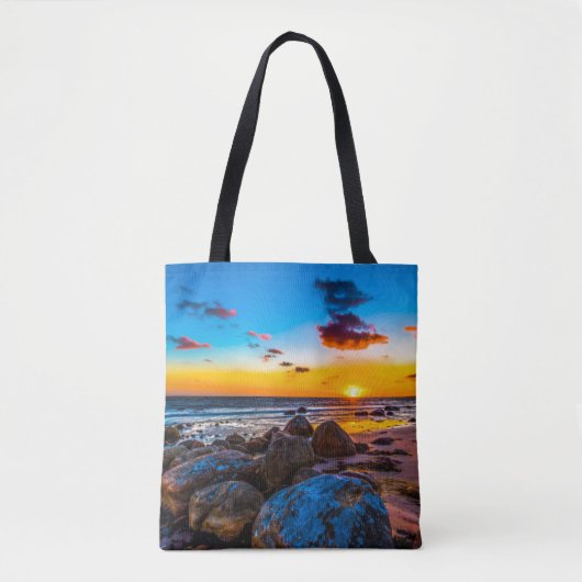 Zonnetijd in Zee Tote Bag (Voorkant)