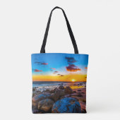 Zonnetijd in Zee Tote Bag (Achterkant)