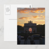 Zonnetijd met monumenten briefkaart (Voorkant / Achterkant)