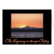 Zonnetijd met vogel - Beginnen is altijd vandaag