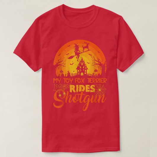  Zonnetijd Mijn Speelgoed voor Terrier Dog Ride Sh T-shirt (Design voorkant)