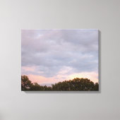 Zonnetijd na het storm canvas afdruk (Voorkant)