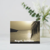 Zonnetijd: Negril, Jamaica Briefkaart (Staand voorkant)
