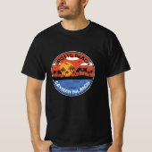 Zonnetijd op de Kaaimaneilanden in Spotts Beach T-shirt (Voorkant)