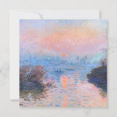 Zonnetijd op de Seine Claude Monet (Voorkant)