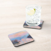 Zonnetijd op de Seine Claude Monet Bier Onderzetter (Rechterzijde)