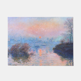 Zonnetijd op de Seine Claude Monet Deurmat