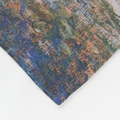 Zonnetijd op de Seine Claude Monet Fleece Deken (Hoek)