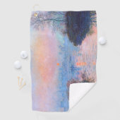 Zonnetijd op de Seine Claude Monet Golfhanddoek (Insitu)