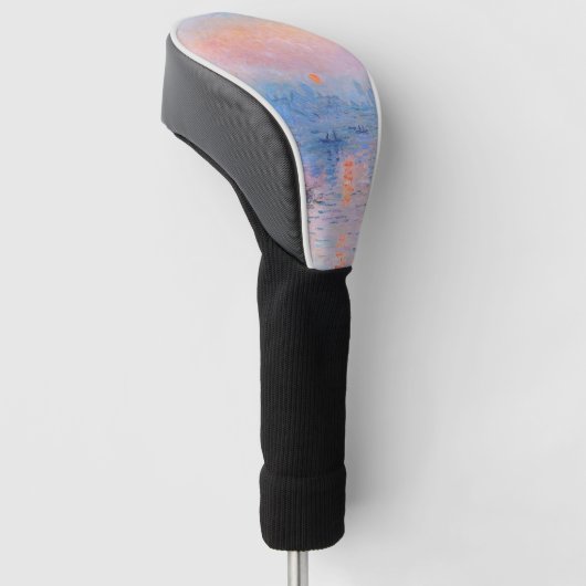 Zonnetijd op de Seine Claude Monet Golfheadcover (Schuin)