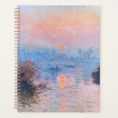 Zonnetijd op de Seine Claude Monet Planner (Voorkant)