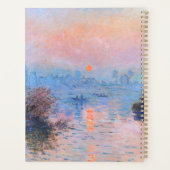Zonnetijd op de Seine Claude Monet Planner (Achterkant)