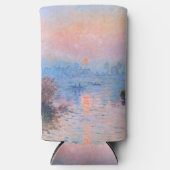Zonnetijd op de Seine Claude Monet Seltzer Blikjeskoeler (Voorkant)